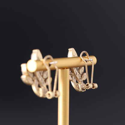 Vintage Geometric Elegant Polished Earrings for Women