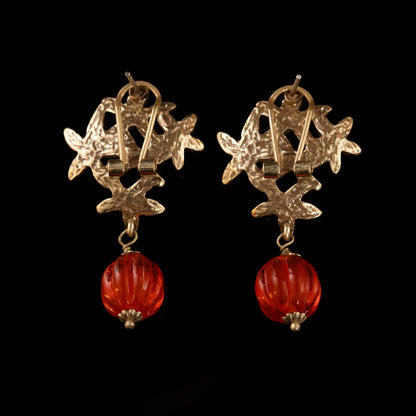 Vintage Elegant Chic Artisan Earrings Gift Jewelry