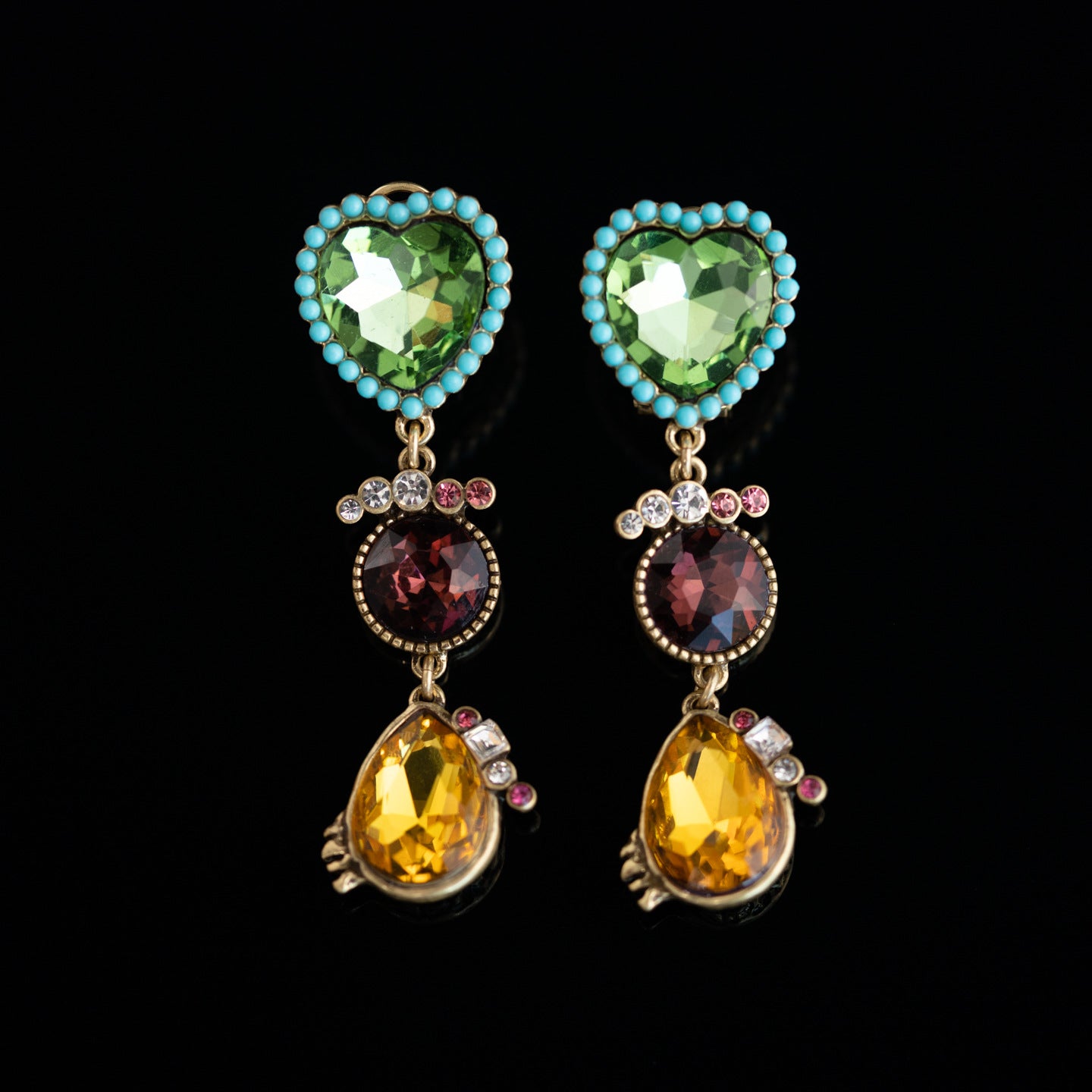 Vintage Pearl Leaf Refined Handcrafted Earrings for Ladies