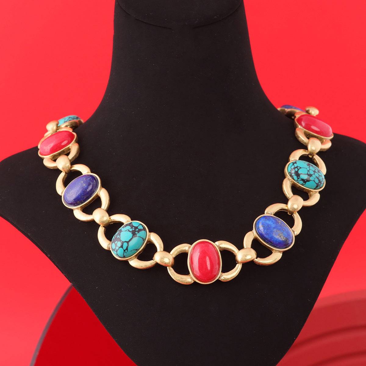 Vintage Geometric Artisan Timeless Necklace Timeless Style