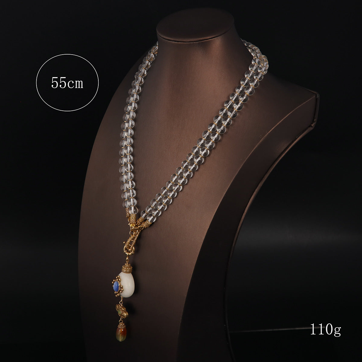 Vintage Agate Luxury Handcrafted Necklace Gift Jewelry