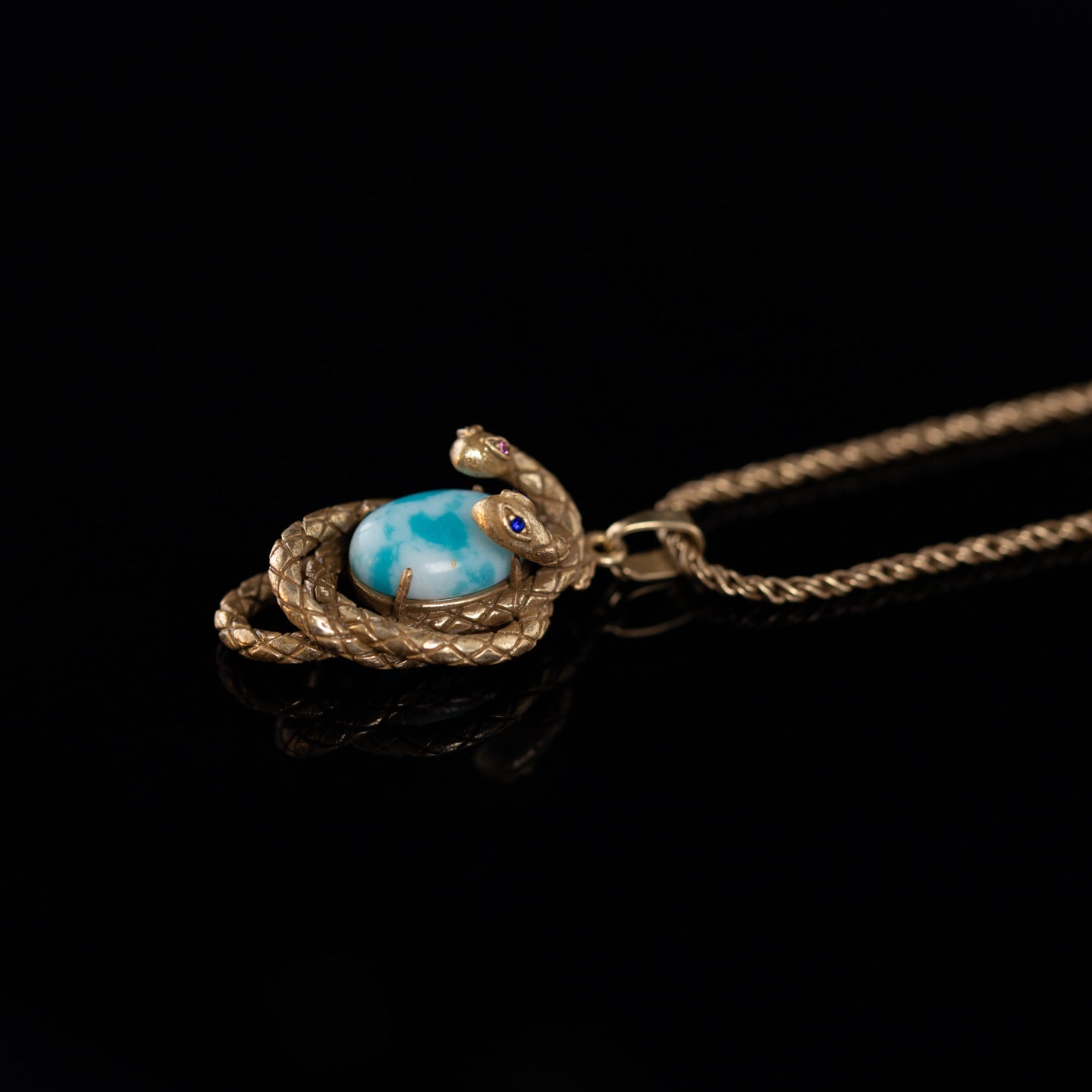Vintage Natural Stone Luxury Necklace Gift Jewelry