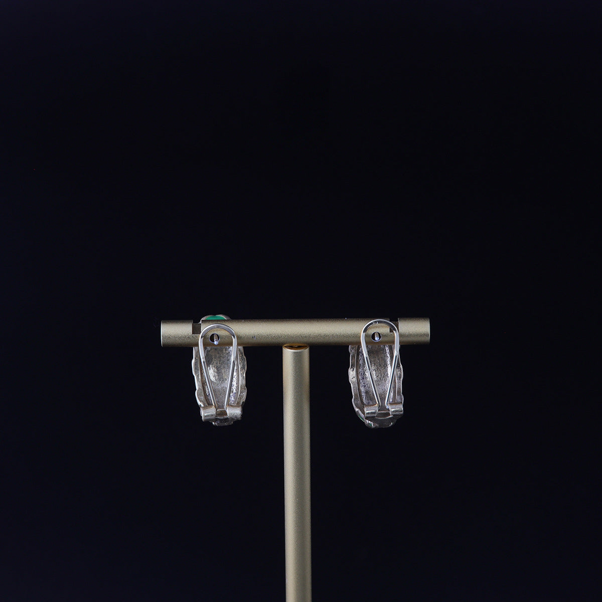 Vintage Enamel Geometric Refined Earrings for Women
