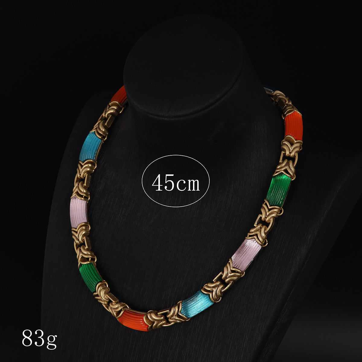 Vintage Cubic Zirconia Statement Necklace Timeless Style