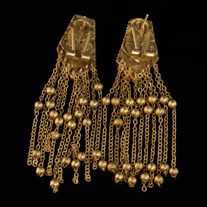 Vintage Chic Elegant Classic Earrings Timeless Style