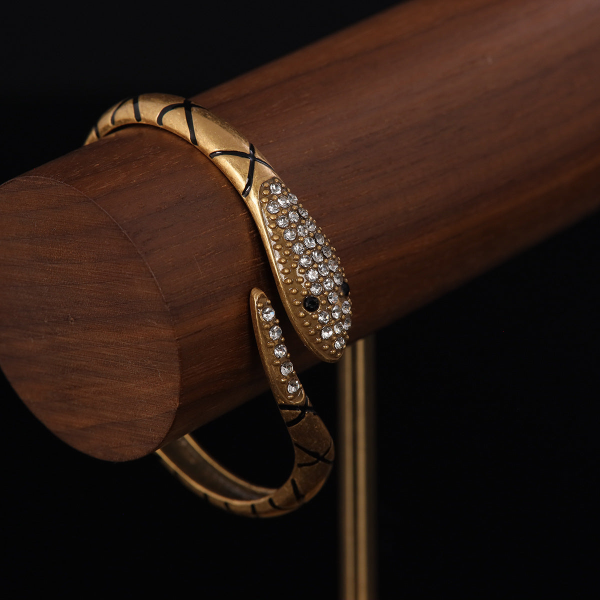Vintage Cubic Zirconia Baroque Timeless Handcrafted Bracelet Gift Jewelry