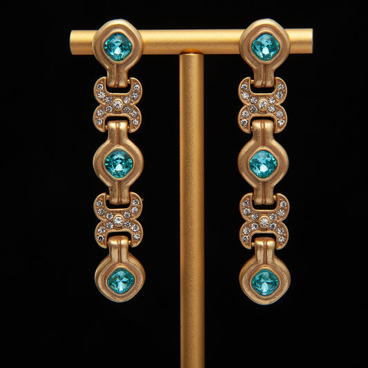 Vintage Luxury Classic Chic Earrings Timeless Style