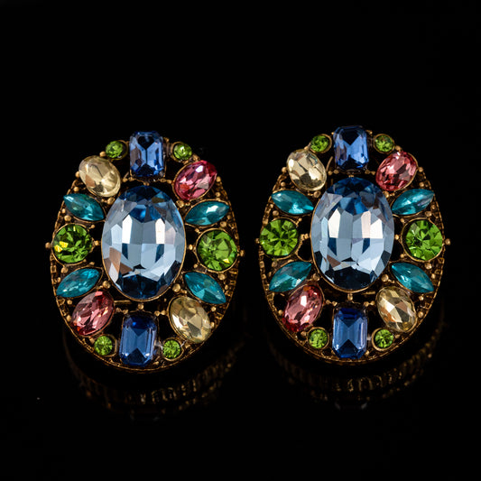 Vintage Statement Handcrafted Statement Earrings Handcrafted Design