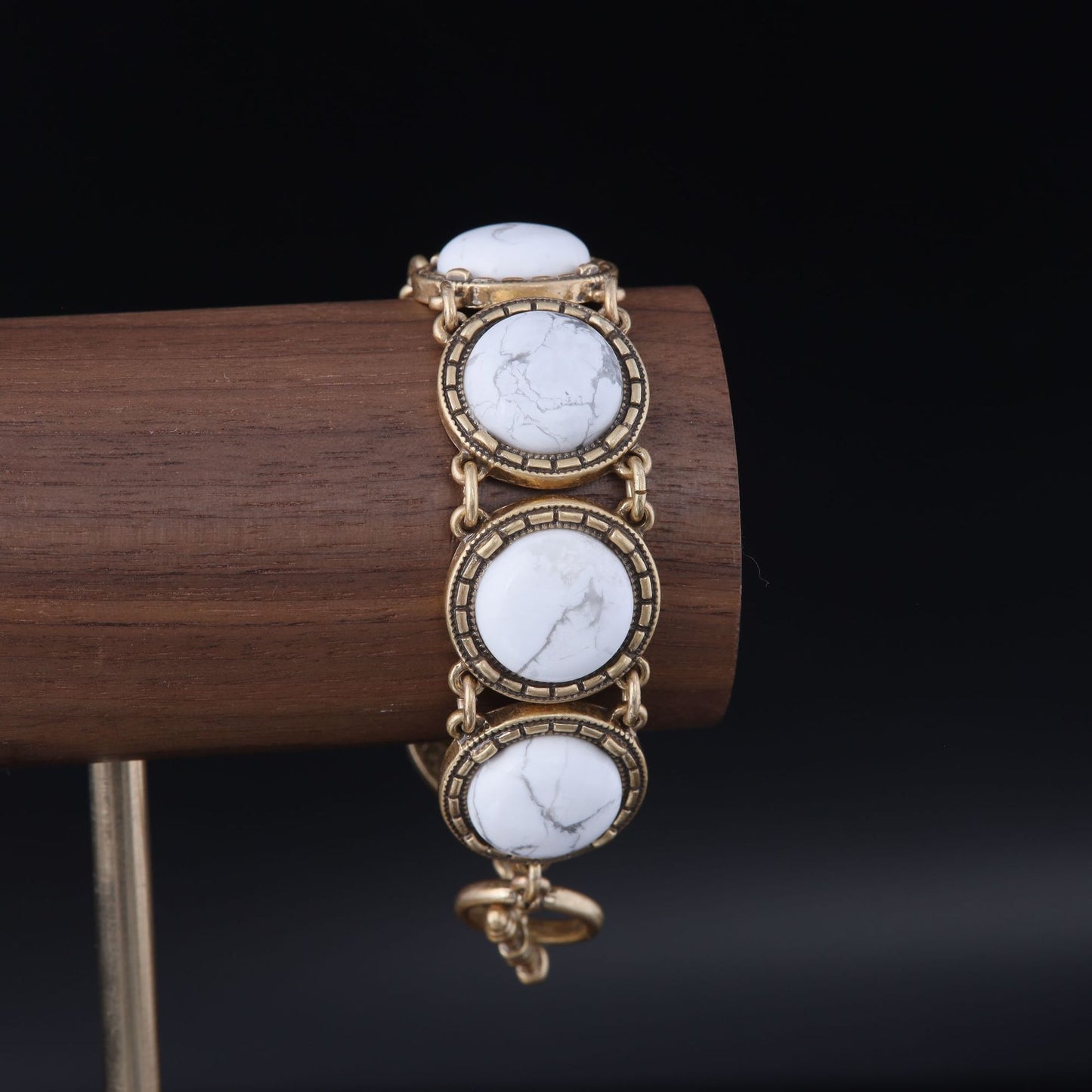 Vintage Natural Stone Geometric Timeless Bracelet for Women