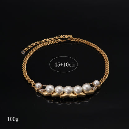 Vintage Geometric Chic Chic Necklace Timeless Style
