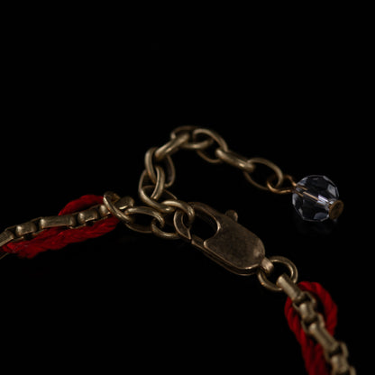 Vintage Enamel Baroque Artisan Handcrafted Bracelet for Women