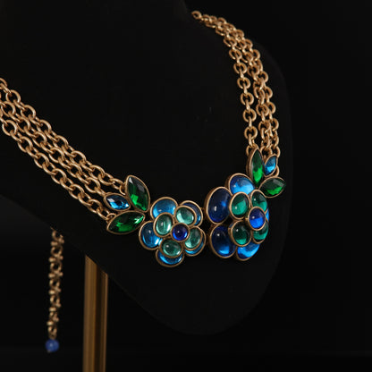 Vintage Elegant Handcrafted Timeless Necklace Handcrafted Design