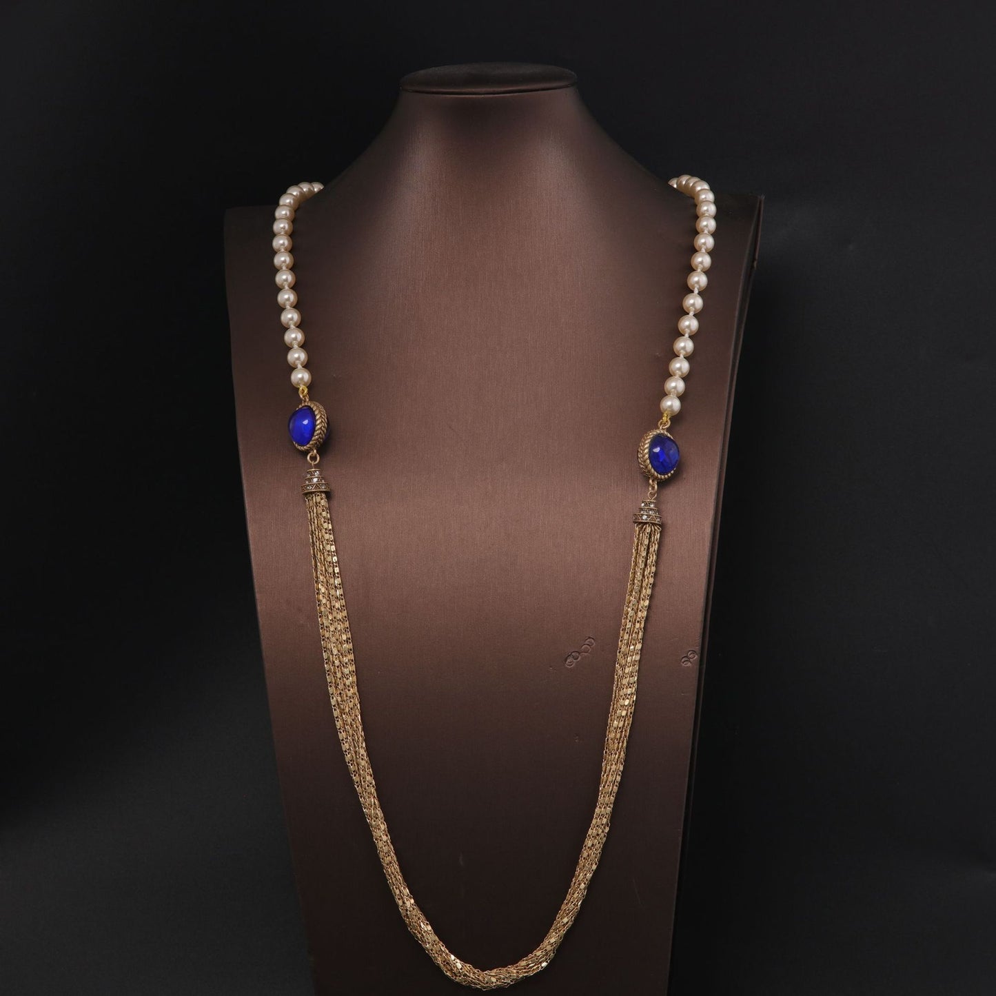 Vintage Pearl Floral Timeless Necklace for Ladies