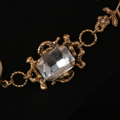 Vintage Pearl Artisan Polished Necklace for Women