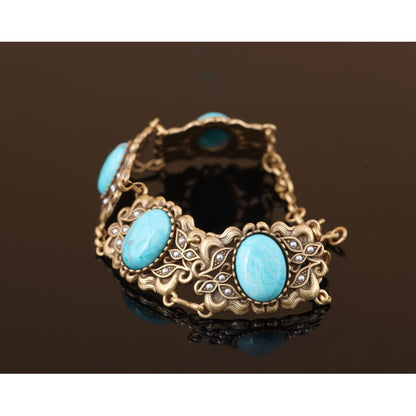 Vintage Floral Chic Minimalist Bracelet for Women