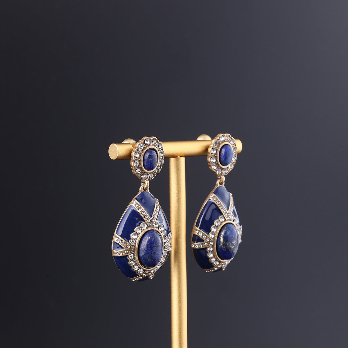 Vintage Timeless Polished Artisan Earrings Handcrafted Design