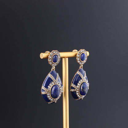 Vintage Timeless Polished Artisan Earrings Handcrafted Design