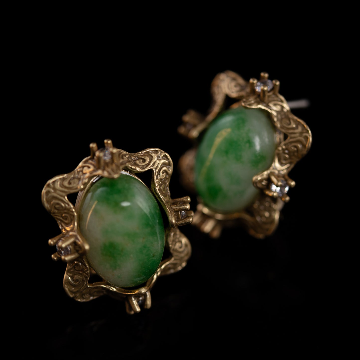 Vintage Natural Stone Chic Earrings for Women