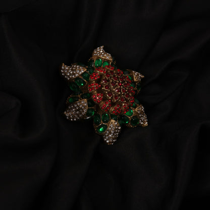 Vintage Floral Elegant Retro Brooches for Men