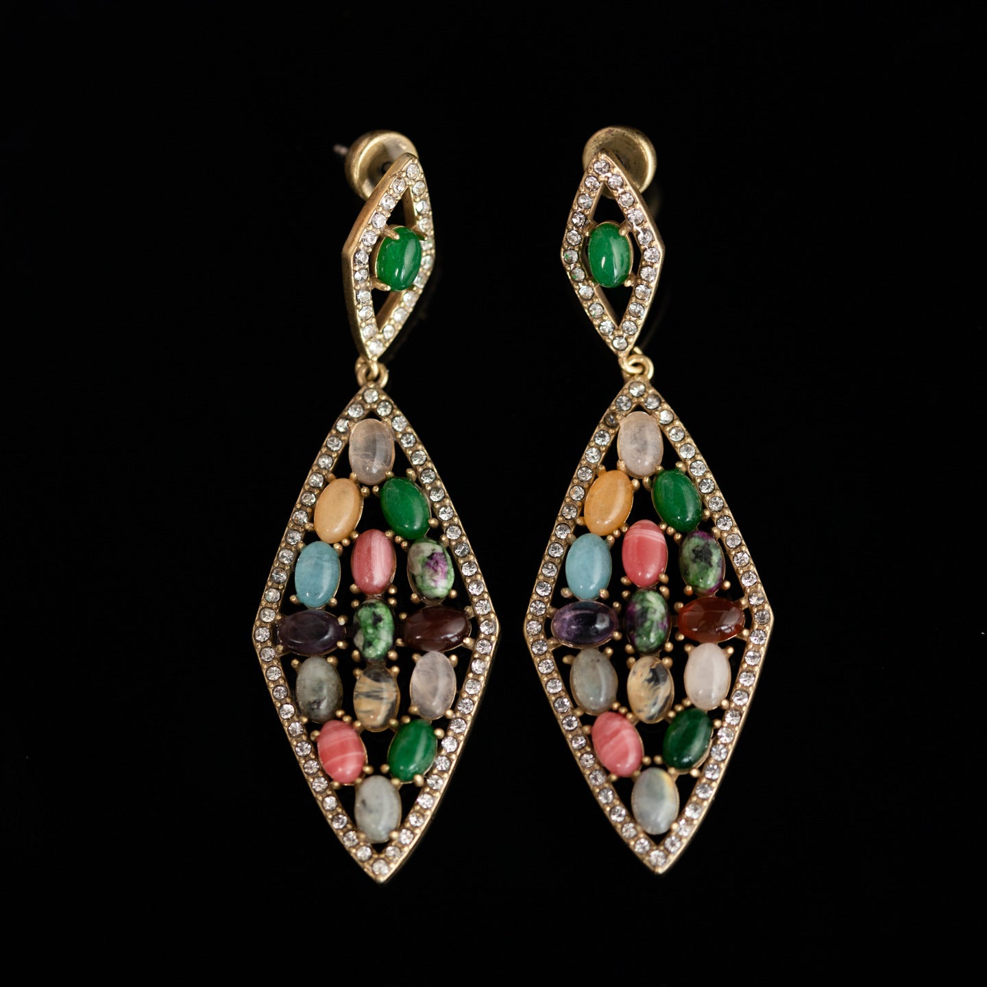 Vintage Pearl Leaf Refined Handcrafted Earrings for Ladies
