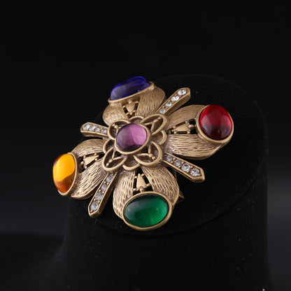 Vintage Geometric Classic Retro Brooches Gift Jewelry