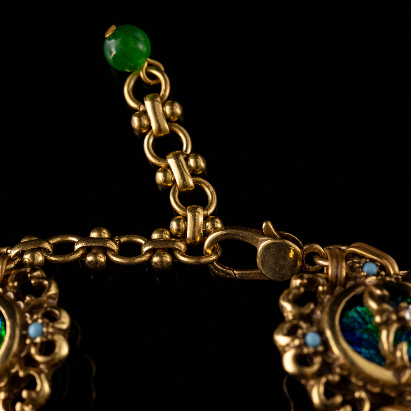 Vintage Floral Artisan Handcrafted Bracelet for Women