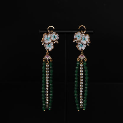Vintage Agate Refined Artisan Earrings Timeless Style