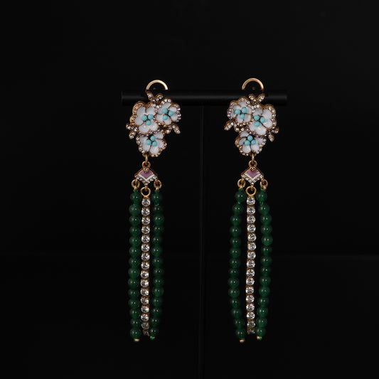 Vintage Agate Refined Artisan Earrings Timeless Style