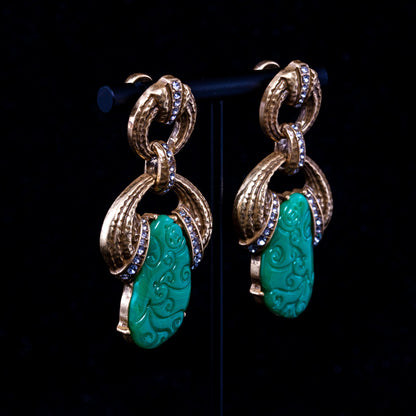 Vintage Timeless Artisan Timeless Earrings Handcrafted Design