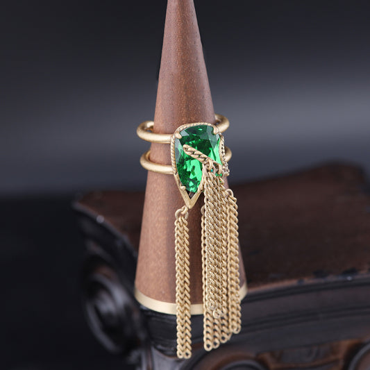 Vintage Geometric Elegant Chic Open Ring
