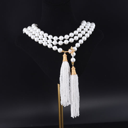 Vintage Geometric Refined Handcrafted Necklace Timeless Style