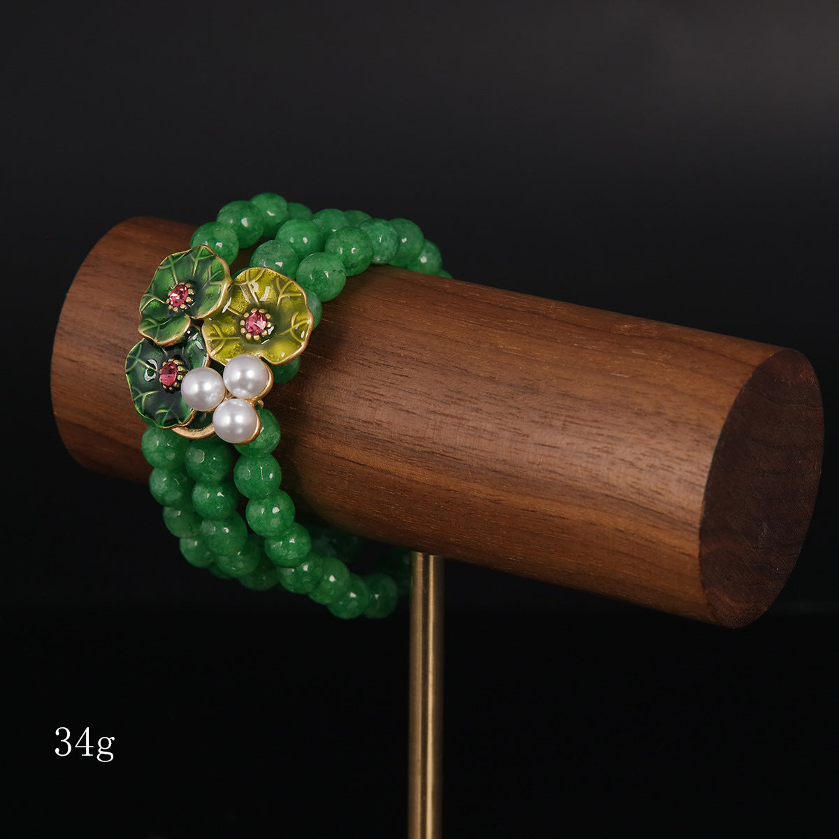 Vintage Leaf Artisan Baroque Bracelet Timeless Style