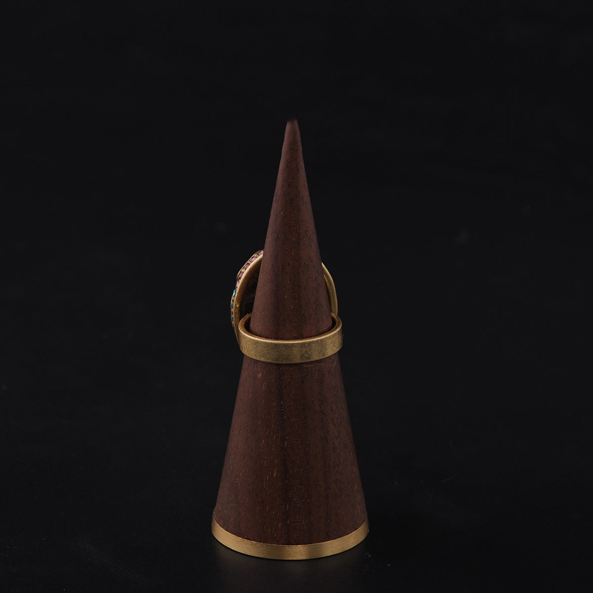 Vintage Geometric Artisan Refined Open Ring