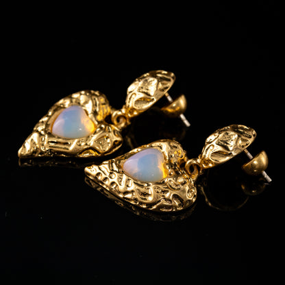 Vintage Star Elegant Polished Earrings for Ladies