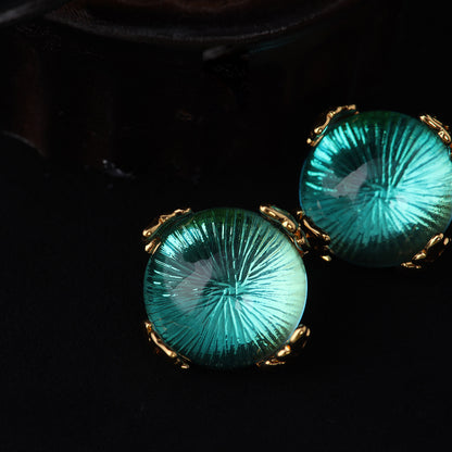 Vintage Cubic Zirconia Refined Earrings Handcrafted Design