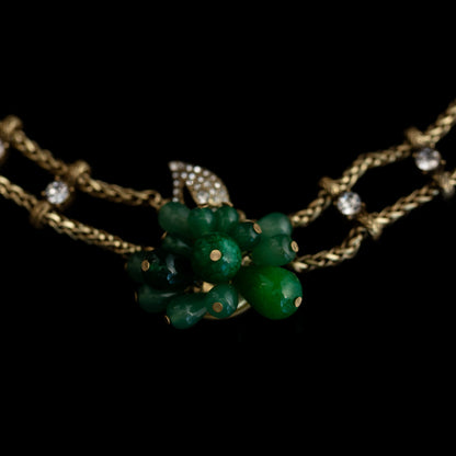 Vintage Natural Stone Classic Necklace Timeless Style