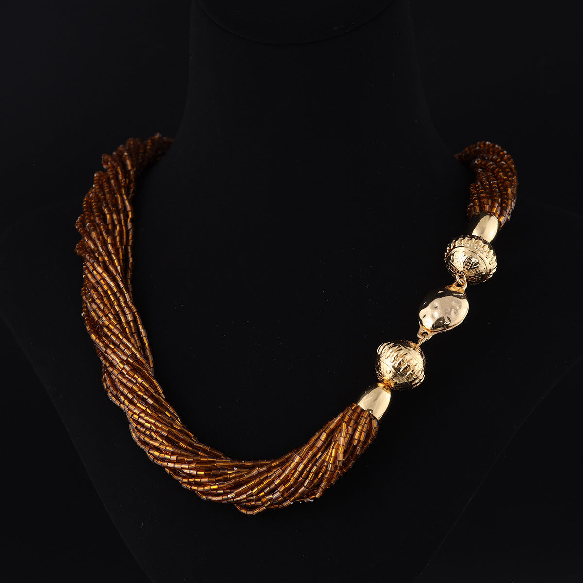 Vintage Geometric Luxury Chic Necklace Timeless Style
