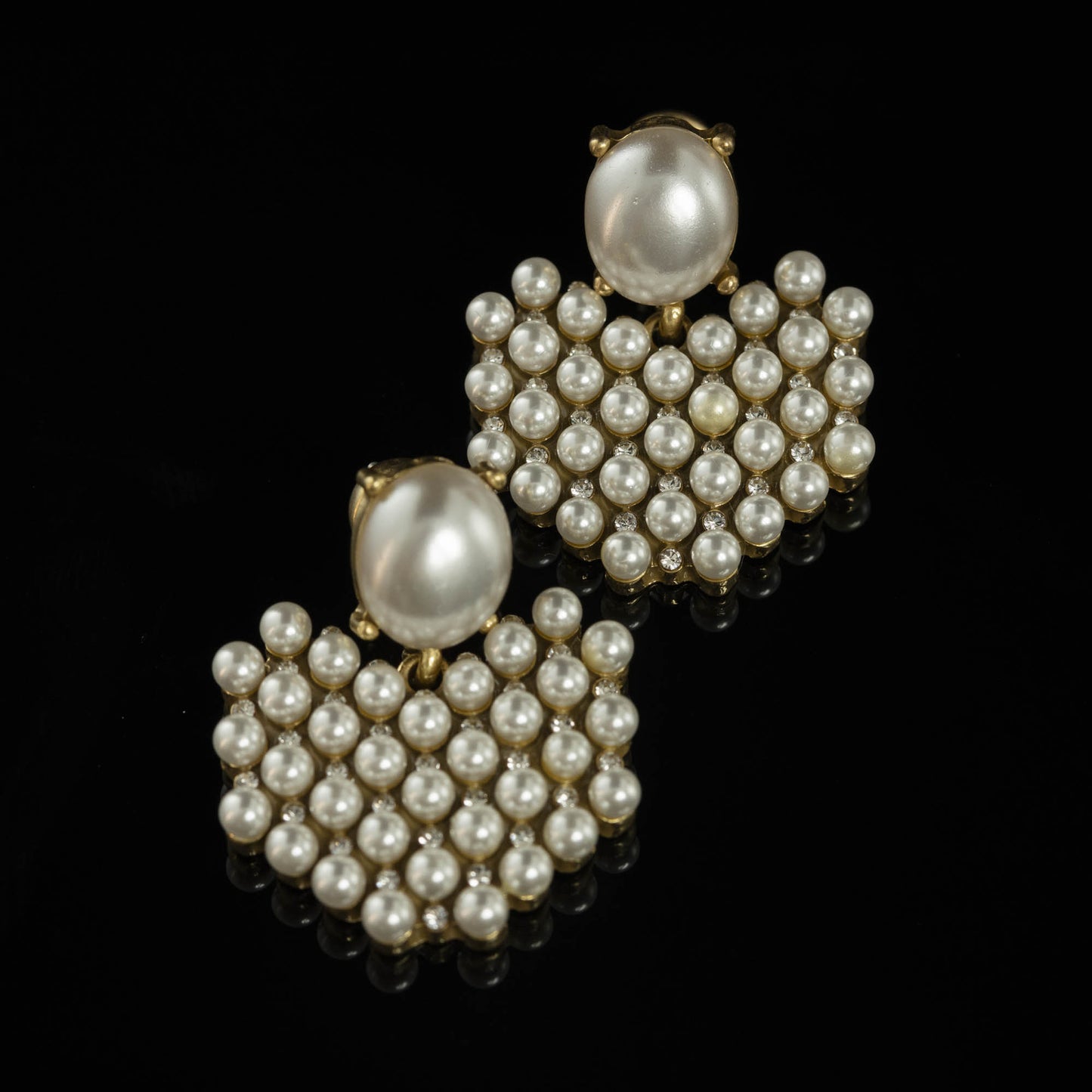 Vintage Pearl Timeless Handcrafted Earrings Timeless Style