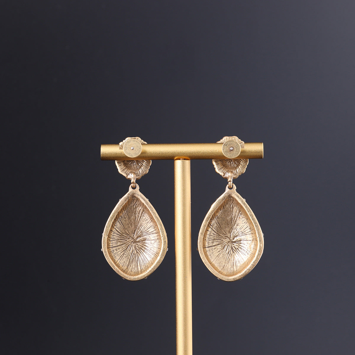 Vintage Timeless Polished Artisan Earrings Handcrafted Design