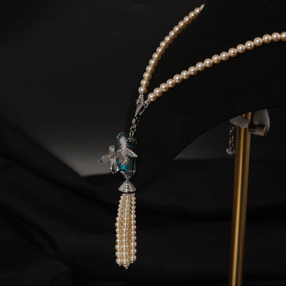 Vintage Heart Elegant Elegant Necklace for Ladies