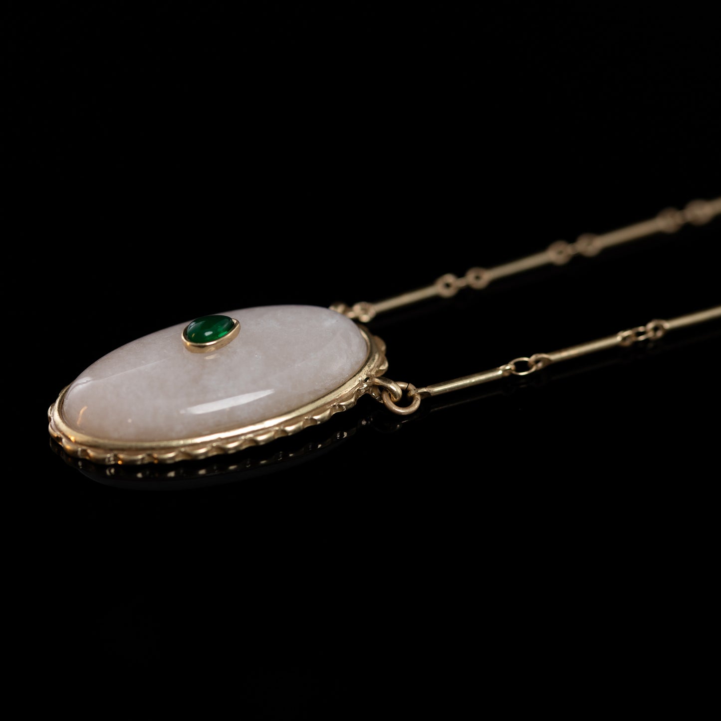 Vintage Natural Stone Refined Necklace Timeless Style