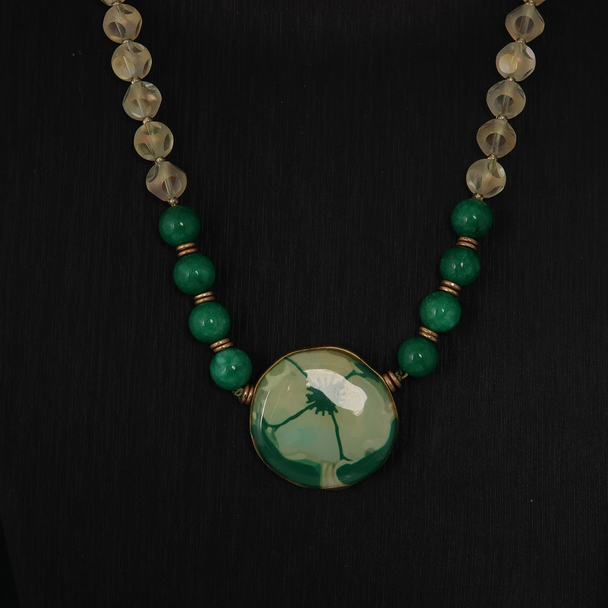 Vintage Classic Statement Refined Necklace Handcrafted Design