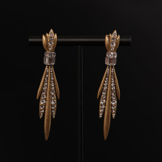 Vintage Timeless Timeless Elegant Earrings Handcrafted Design