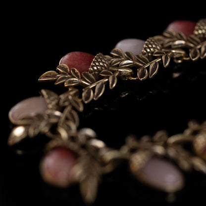 Vintage Crystal Statement Handcrafted Necklace Timeless Style