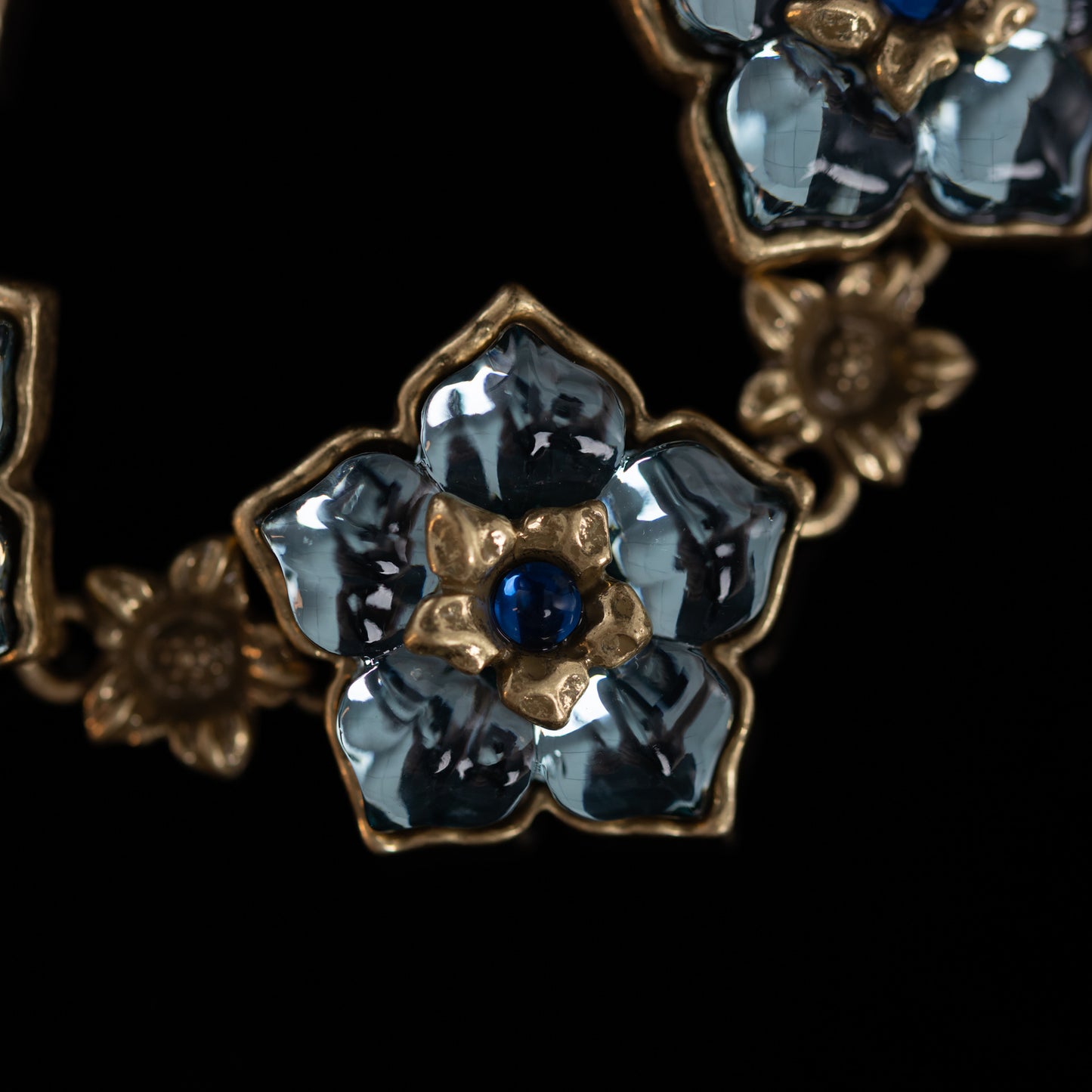 Vintage Floral Classic Handcrafted Bracelet Gift Jewelry