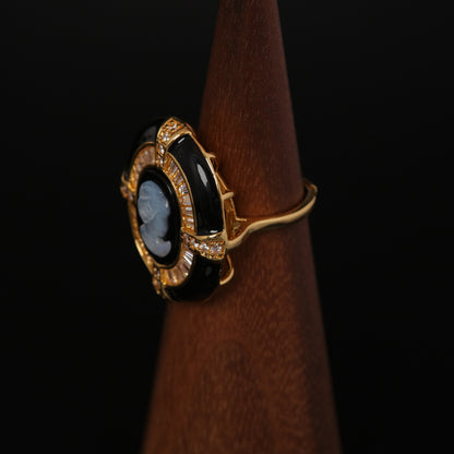Vintage Geometric Chic Classic Open Ring Timeless Style