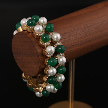 Vintage Agate Retro Elegant Handcrafted Bracelet for Women