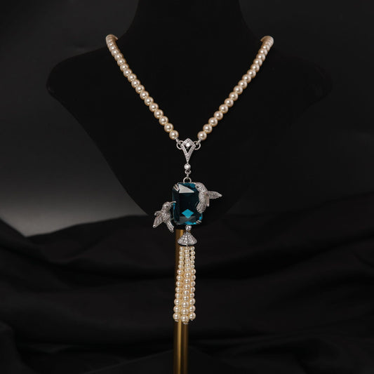Vintage Heart Elegant Elegant Necklace for Ladies