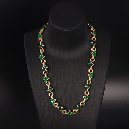 Vintage Crystal Refined Handcrafted Necklace for Ladies