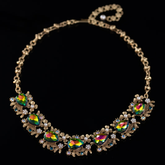 Vintage Geometric Artisan Timeless Necklace Handcrafted Design